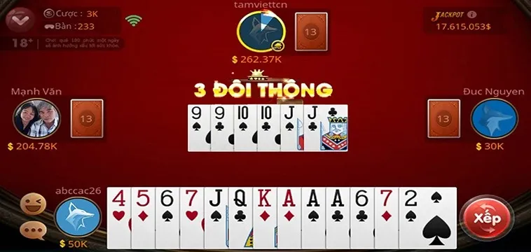 Cách Chơi Tiến Lên Miền Nam Cổng Game 789Club Chi Tiết Cho Người Mới